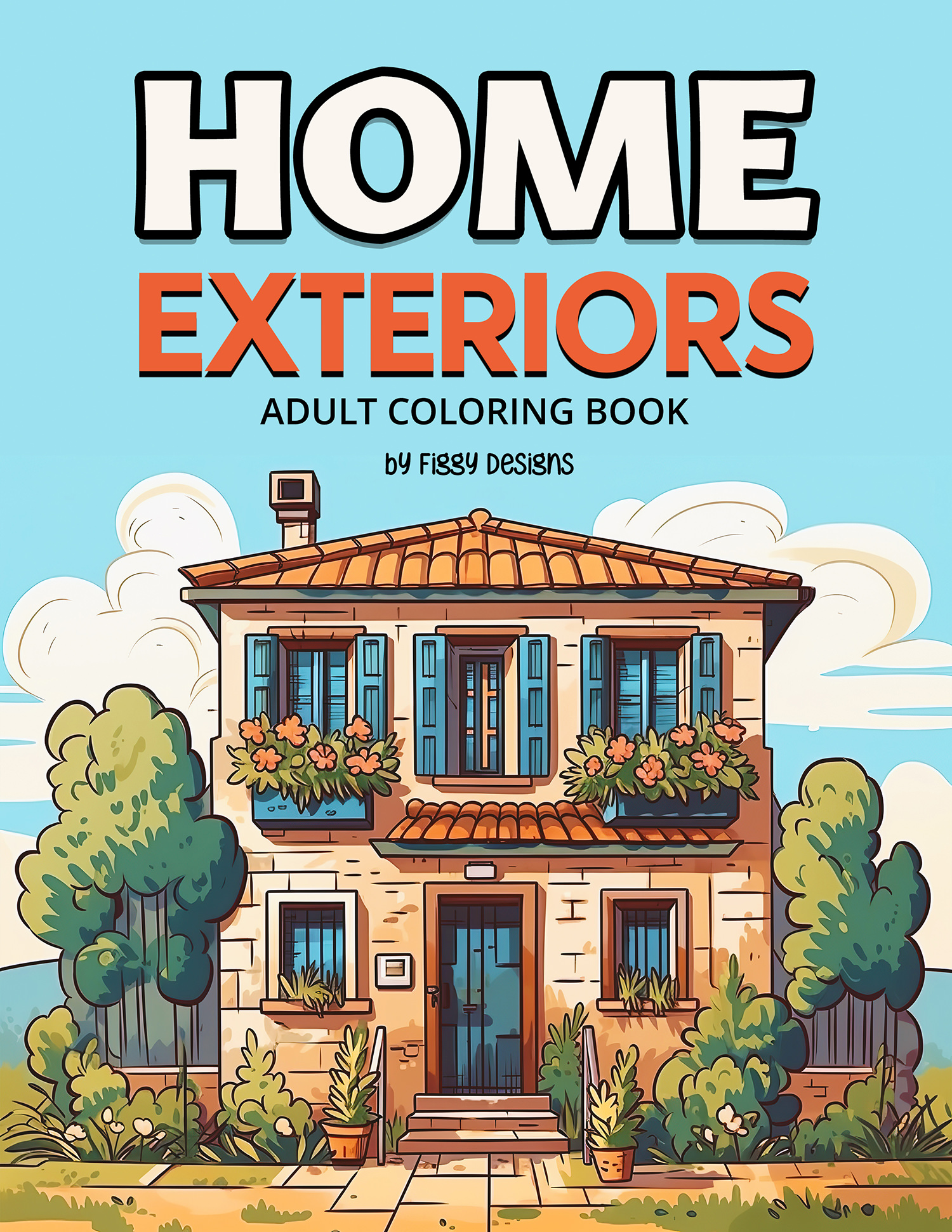 Home Exteriors Coloring Book