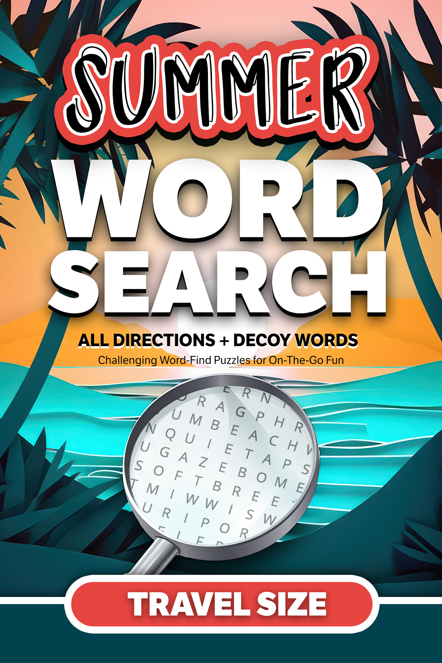 Summer Word Search — Travel Size