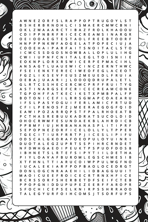 Summertime travel Word Search Puzzle Book — Figgy Designs